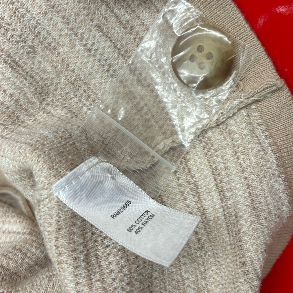 Pendleton sand colored aztec pattern cardigan, pe… - image 5